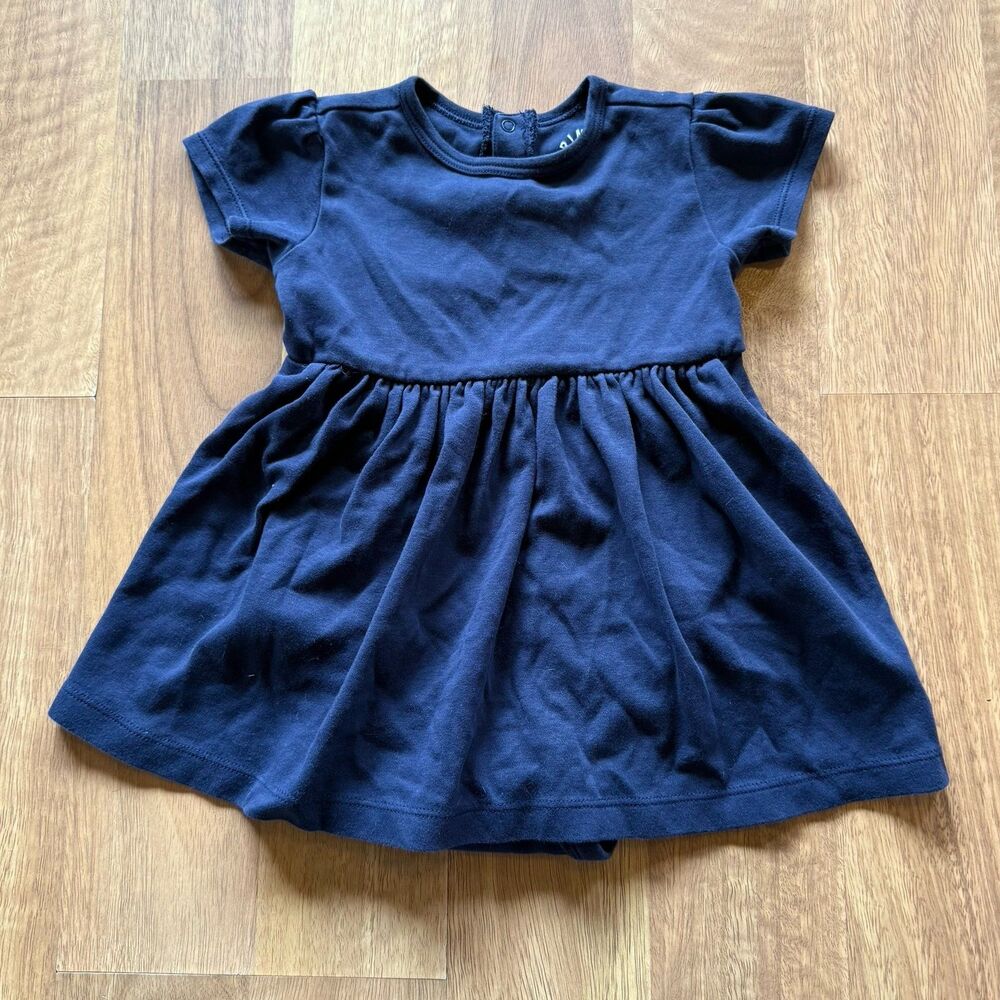 PRIMARY baby girls dress NAVY